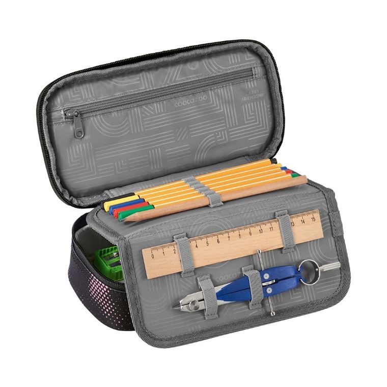 Coocazoo, piórnik, przybornik, pink illusion