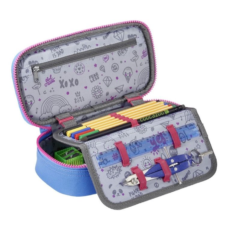 Coocazoo, ScaleRale, PencilDenzel, piórnik, Mesh Flash, Neon Pink