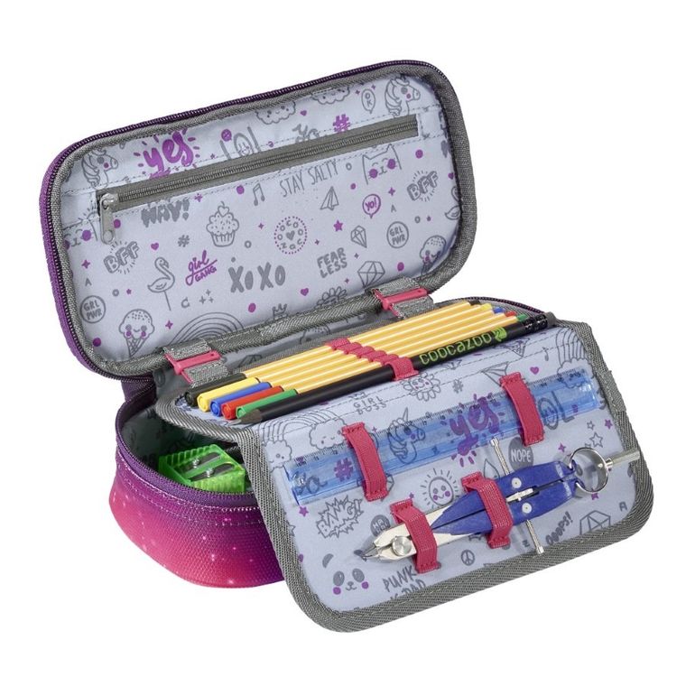 Coocazoo, ScaleRale, PencilDenzel, piórnik, Ocean Emotion, Galaxy Pink