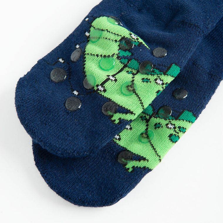 Cool Club, Antypoślizgowe skarpetki chłopięce, granatowe, zestaw, 2 szt.