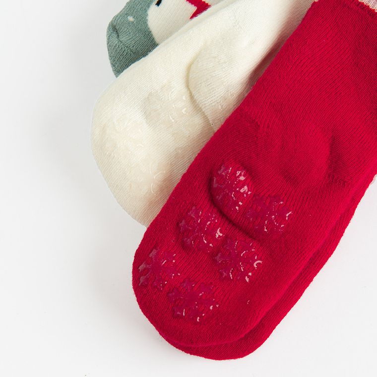 Cool Club, Antypoślizgowe skarpetki chłopięce, mix, zestaw, 3 szt.