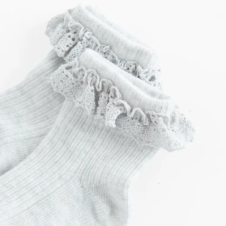 Cool Club, Antypoślizgowe skarpetki dziewczęce, mix, zestaw, 3 szt.