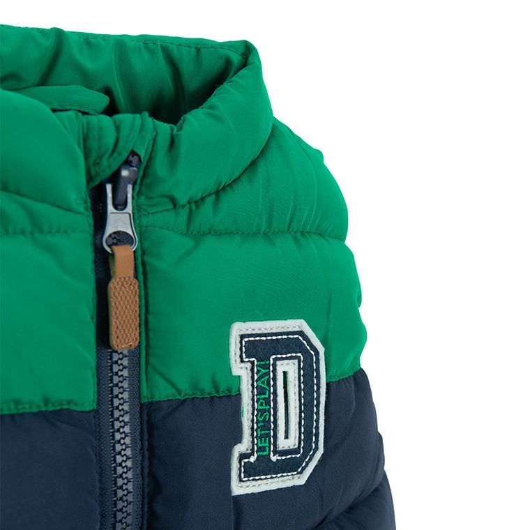 Cool Club, Bezrękawnik chłopięcy, granatowo-zielony