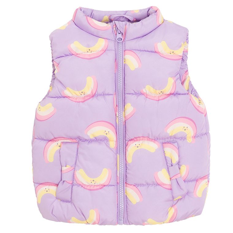 Cool Club, Bezrękawnik dziewczęcy, fioletowy