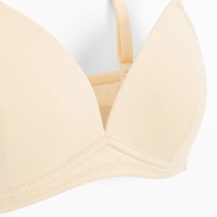 Cool Club, Biustonosz dziewczęcy, beżowy, mikrofibra