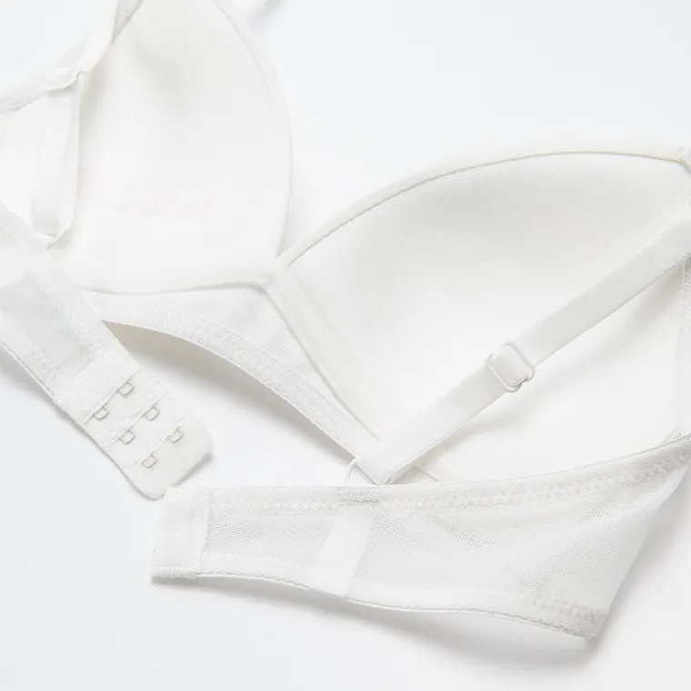 Cool Club, Biustonosz dziewczęcy, biały, mikrofibra