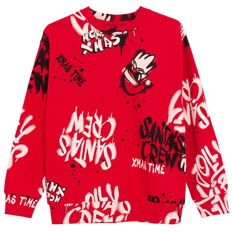 Cool Club, Bluza chłopięca, cienka, czerwona