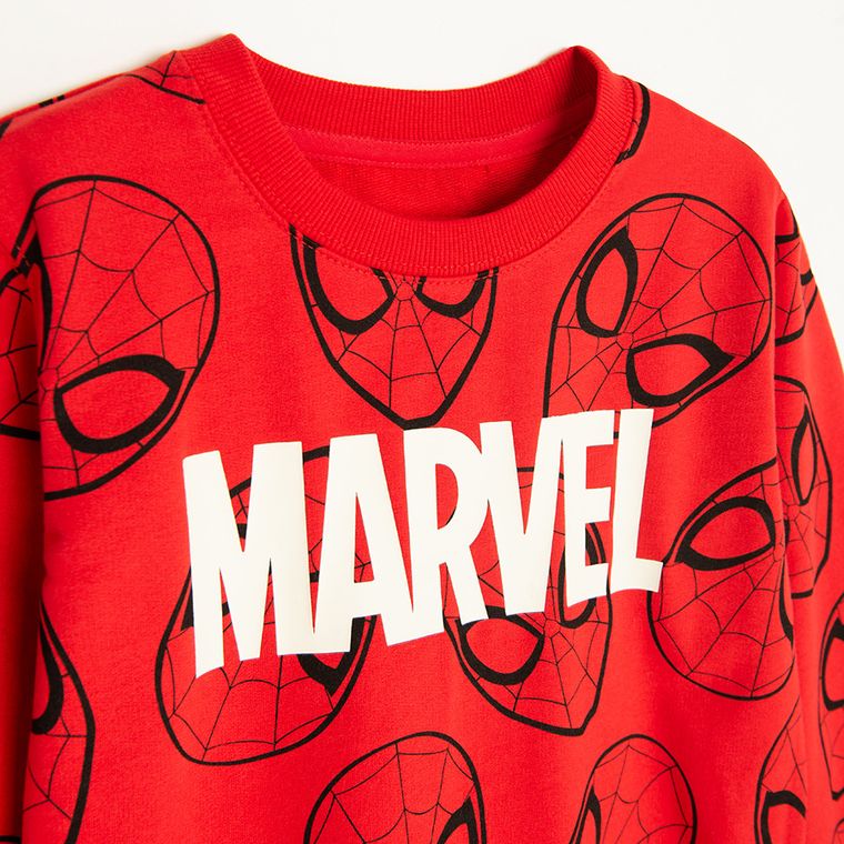 Cool Club, Bluza chłopięca, cienka, czerwona, Spider-Man