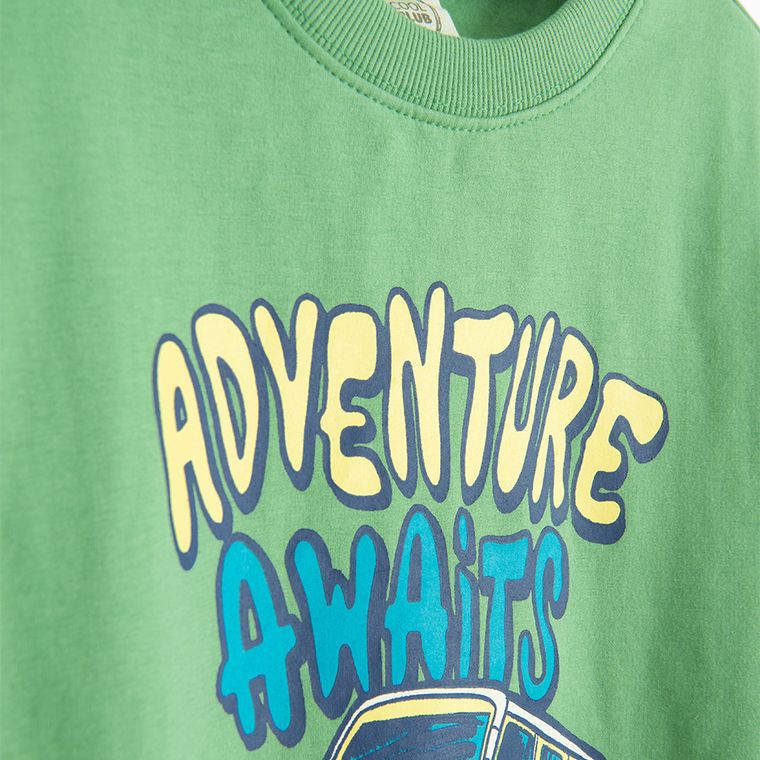 Cool Club, Bluza chłopięca, cienka, zielona