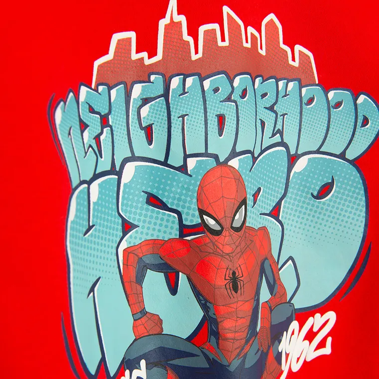Cool Club, Bluza chłopięca, czerwona, Spider-Man
