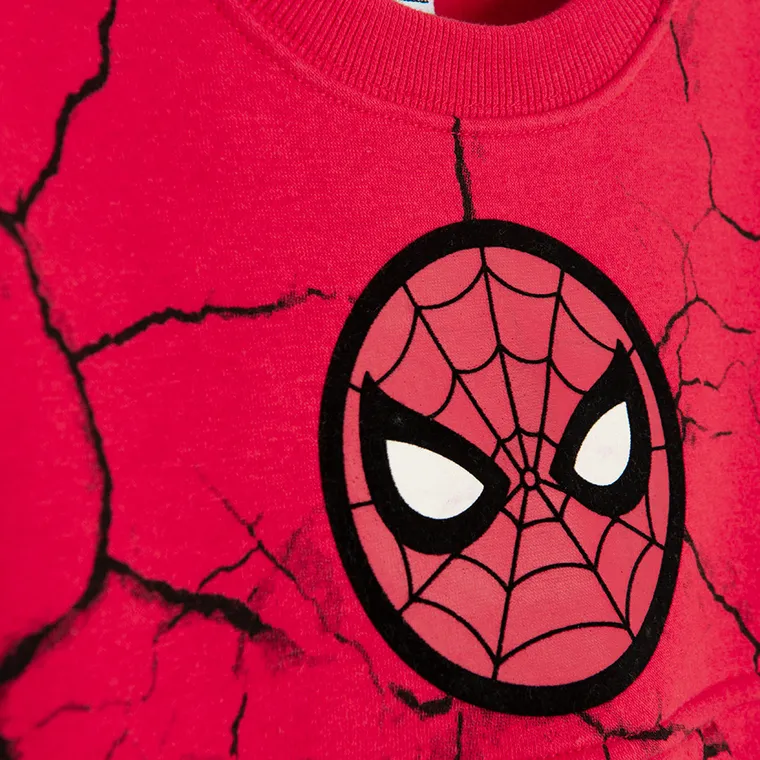 Cool Club, Bluza chłopięca, czerwona, Spider-Man