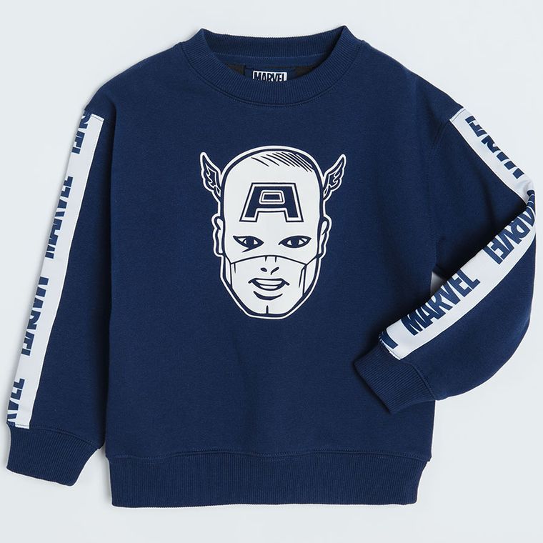 Cool Club, Bluza chłopięca, granatowa, Marvel Super Heroes