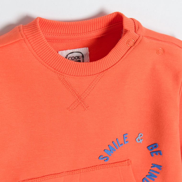 Cool Club, Bluza chłopięca, pomarańczowa