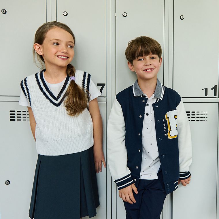 Cool Club, Bluza chłopięca, rozpinana, granatowa