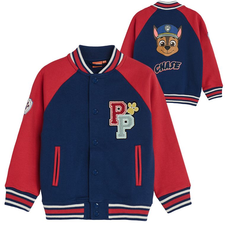 Cool Club, Bluza chłopięca, rozpinana, granatowa, Psi Patrol