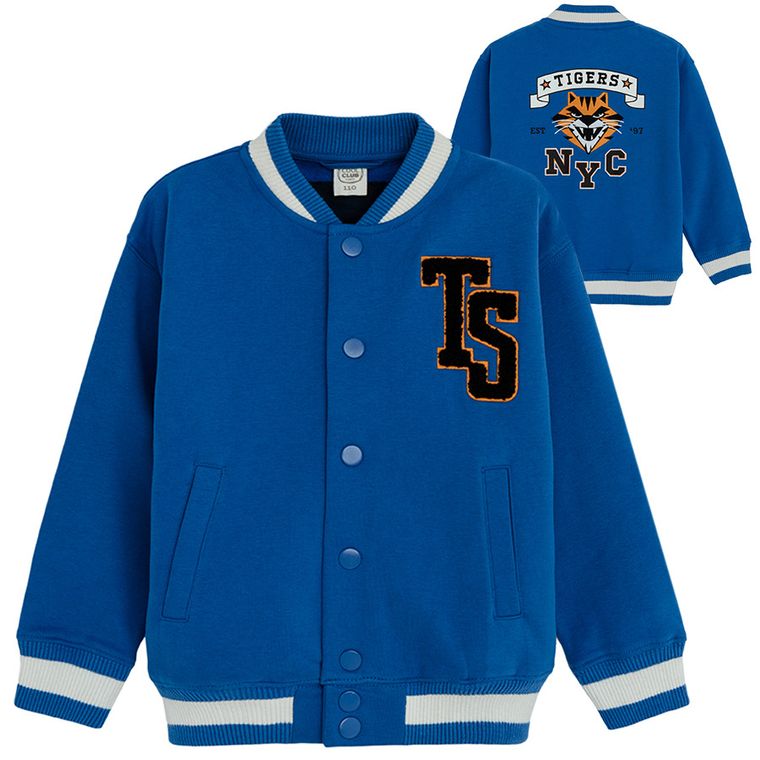 Cool Club, Bluza chłopięca, rozpinana, niebieska