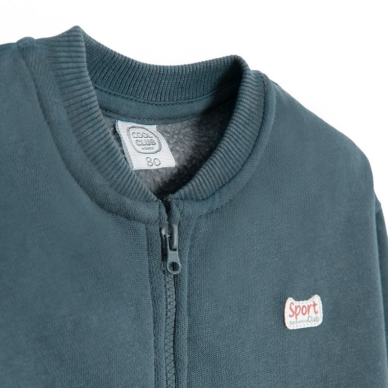 Cool Club, Bluza chłopięca, rozpinana, ocieplana, grafitowa