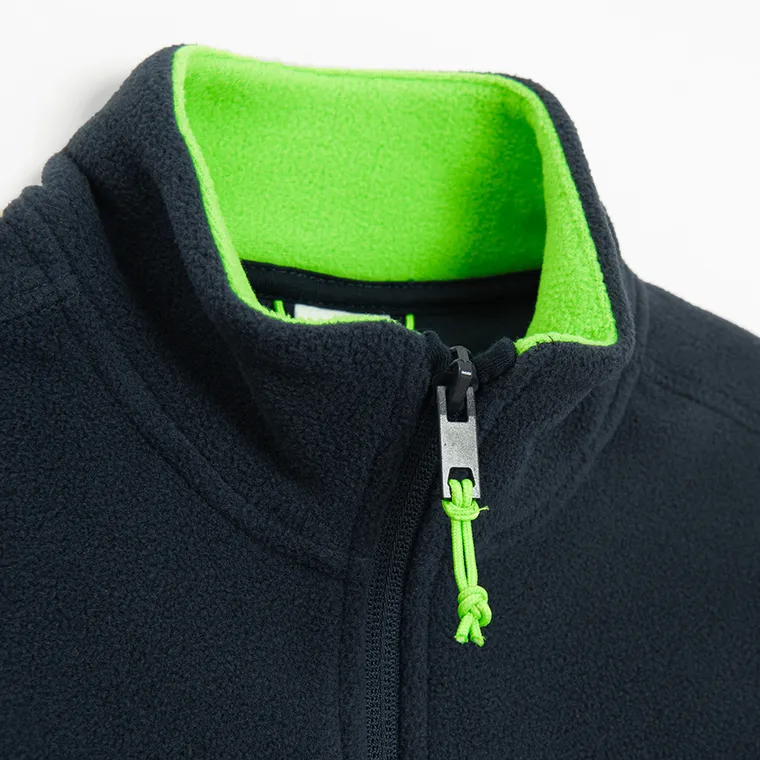 Cool Club, Bluza chłopięca, rozpinana, polarowa, niebiesko-zielona