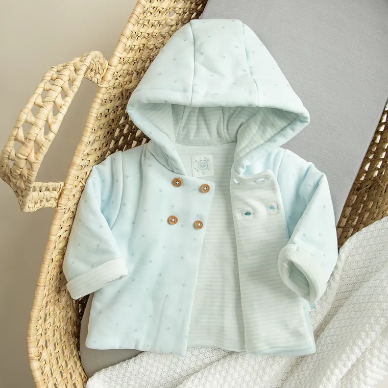 Cool Club, Bluza chłopięca z kapturem, rozpinana, niebieska