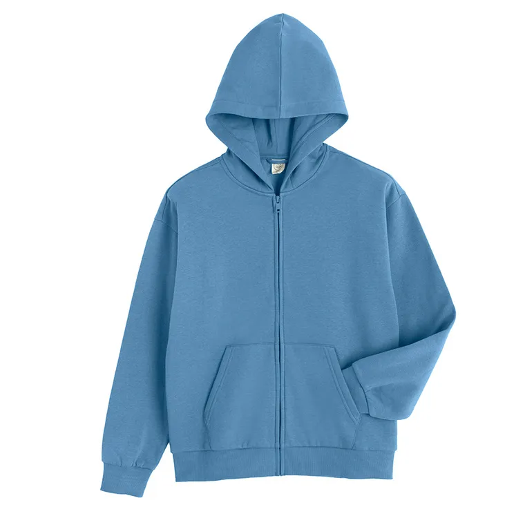 Cool Club, Bluza chłopięca z kapturem, rozpinana, niebieska