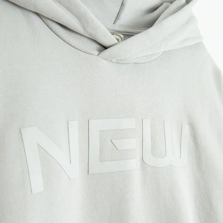 Cool Club, Bluza chłopięca z kapturem, szara