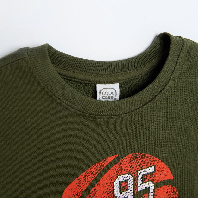 Cool Club, Bluza chłopięca, zielona