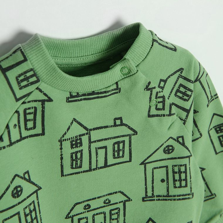 Cool Club, Bluza chłopięca, zielona