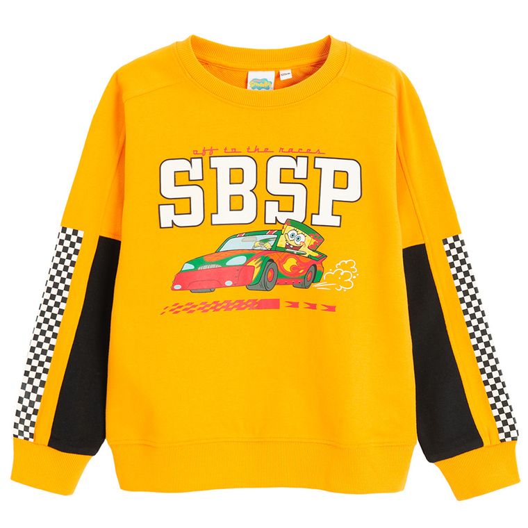 Cool Club, Bluza chłopięca, żółta, SpongeBob