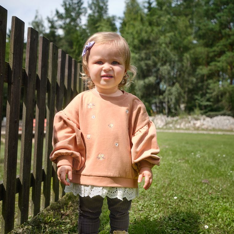 Cool Club, Bluza dziewczęca, brązowa