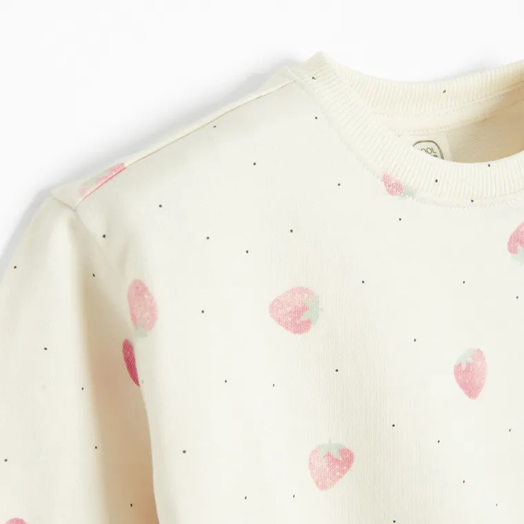 Cool Club, Bluza dziewczęca, ecru