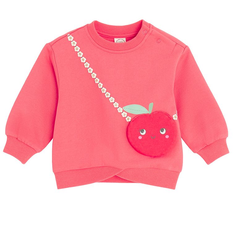 Cool Club, Bluza dziewczęca, koralowa