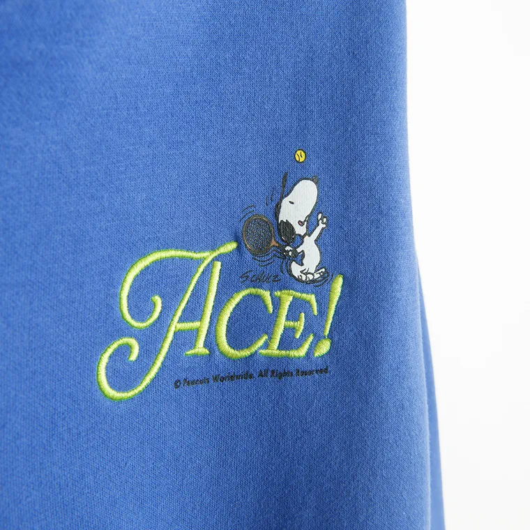 Cool Club, Bluza dziewczęca, oversize, ocieplana, niebieska, Peanuts