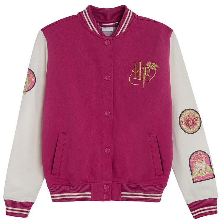 Cool Club, Bluza dziewczęca, rozpinana, różowa, Harry Potter