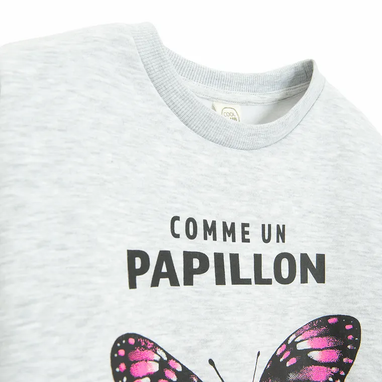 Cool Club, Bluza dziewczęca, szara