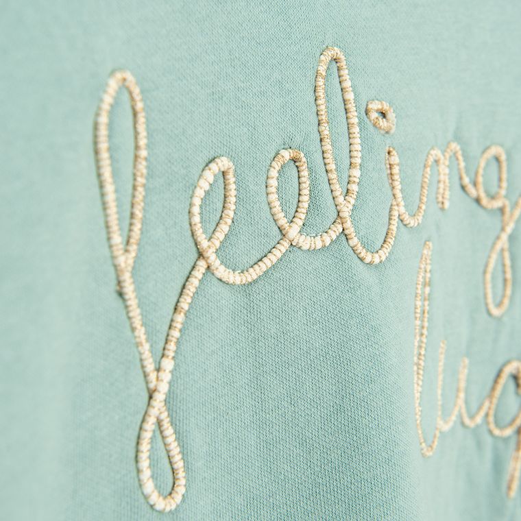 Cool Club, Bluza dziewczęca, turkusowa