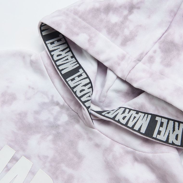 Cool Club, Bluza dziewczęca z kapturem, mix, tie dye, Marvel Super Heroes