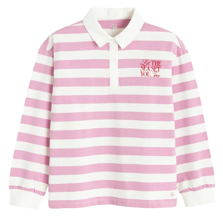 Cool Club, Bluza polo dziewczęca, mix