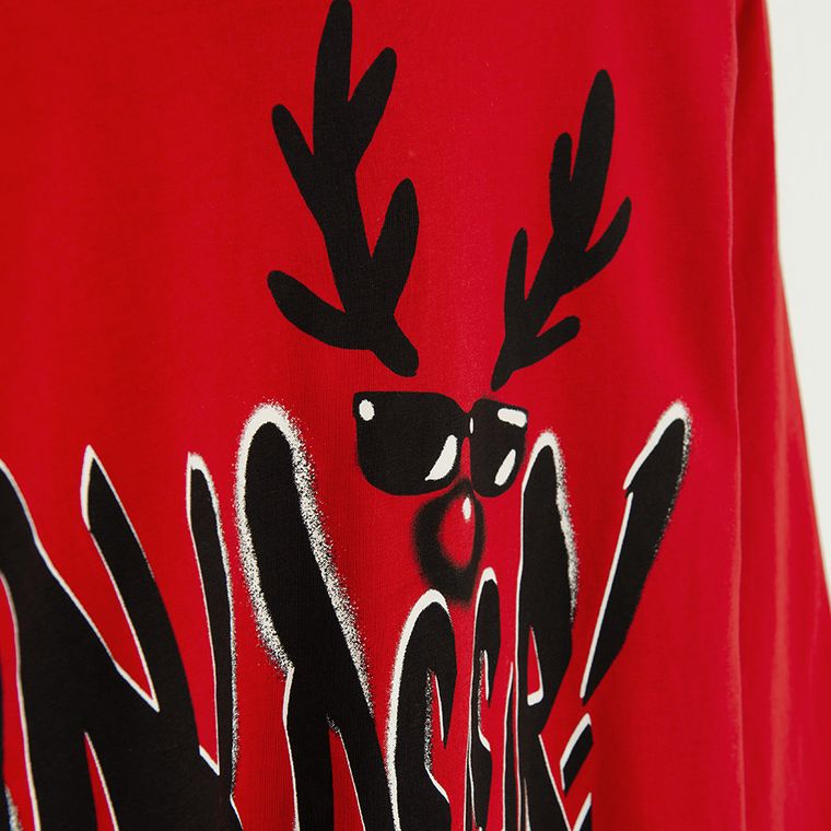 Cool Club, Bluzka chłopięca z długim rękawem, czerwona