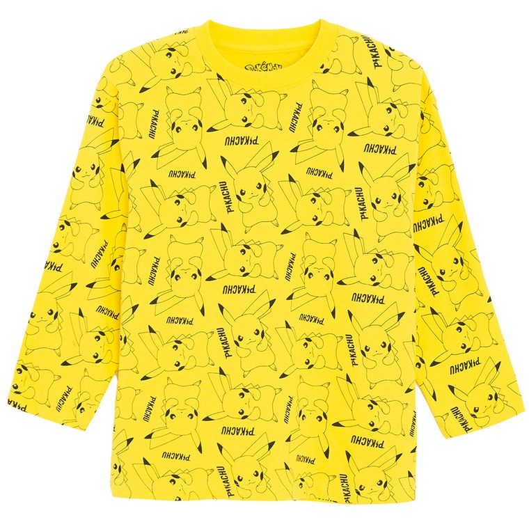 Cool Club, Bluzka chłopięca z długim rękawem, mix, Pokemon, zestaw, 2 szt.