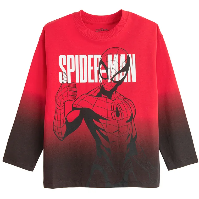 Cool Club, Bluzka chłopięca z długim rękawem, mix, Spider-Man, zestaw, 2 szt.