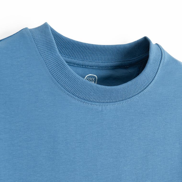 Cool Club, Bluzka chłopięca z długim rękawem, niebieska