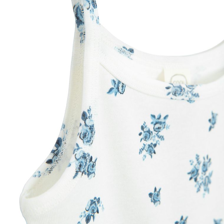 Cool Club, Bluzka dziewczęca na ramiączka, biała