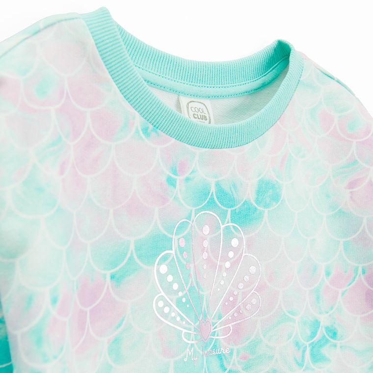 Cool Club, Bluzka dziewczęca z długim rękawem, mix