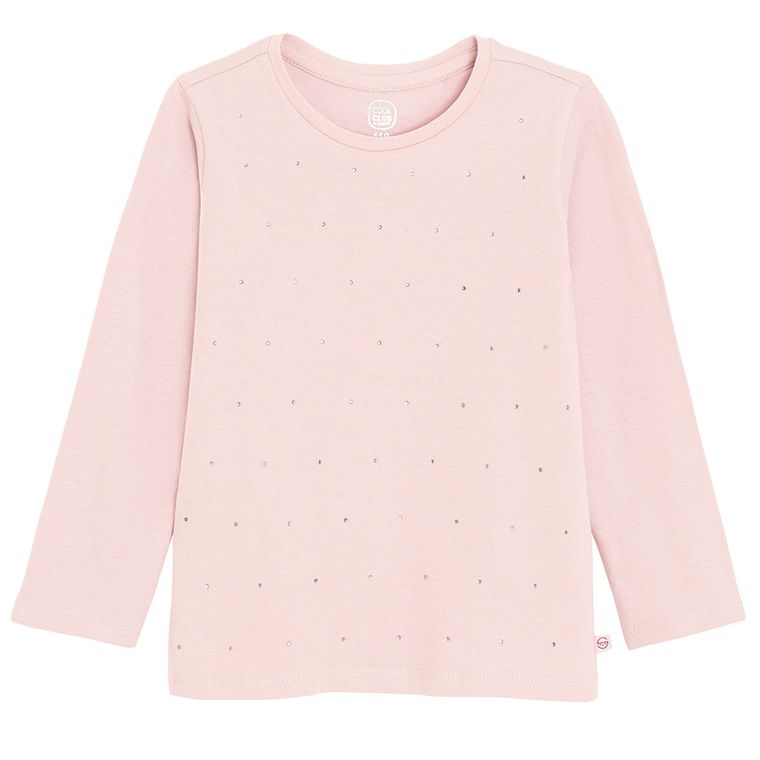 Cool Club, Bluzka dziewczęca z długim rękawem, mix, zestaw, 3 szt.