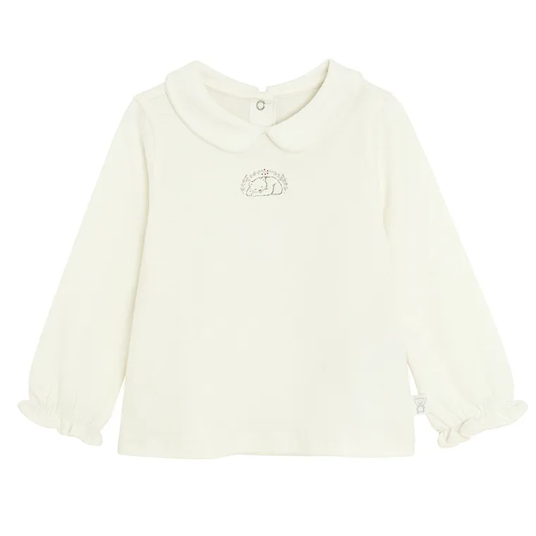 Cool Club, Bluzka dziewczęca z długim rękawem, mix, zestaw, 3 szt.