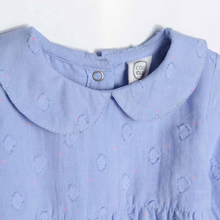 Cool Club, Bluzka dziewczęca z długim rękawem, niebieska