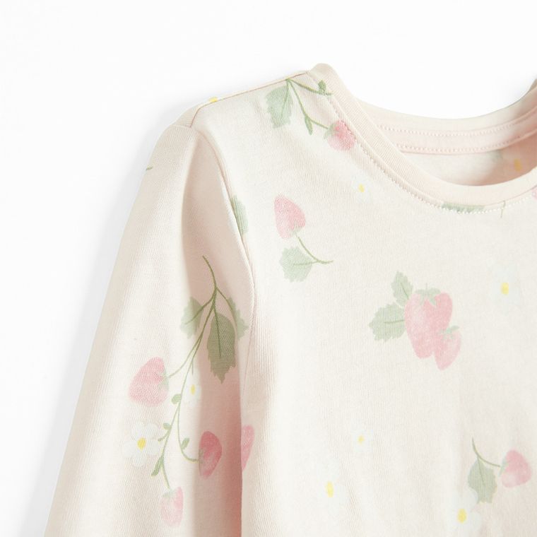 Cool Club, Bluzka dziewczęca z długim rękawem, różowa