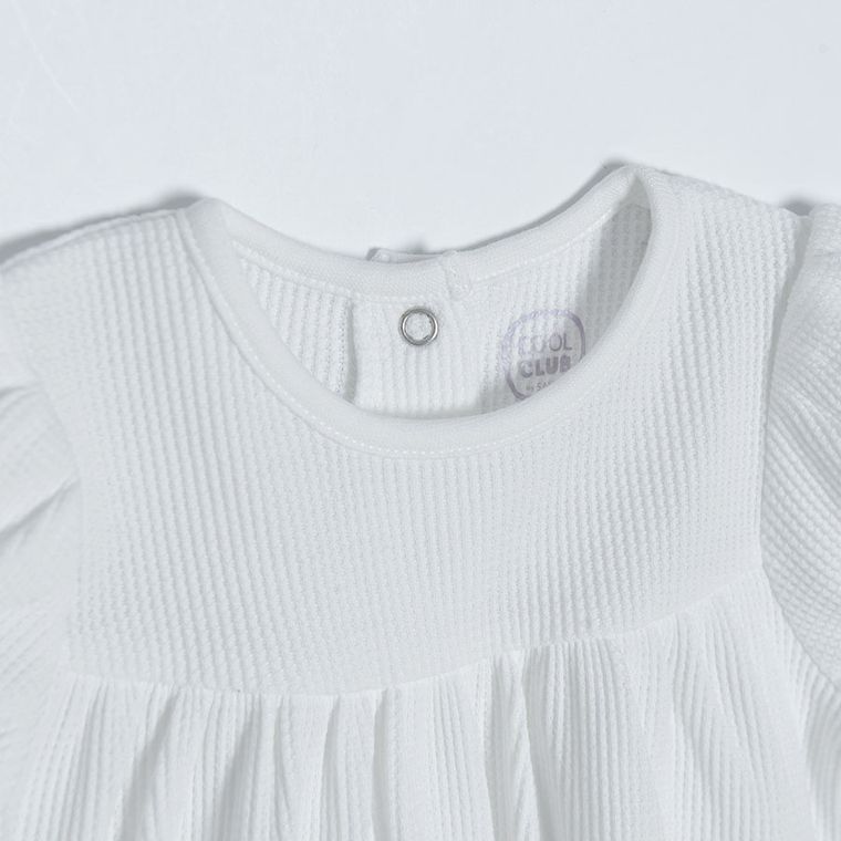 Cool Club, Bluzka dziewczęca z krótkim rękawem, biała