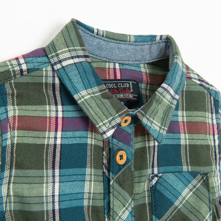 Cool Club, Body chłopięce z długim rękawem, koszulowe, mix