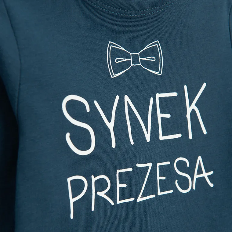 Cool Club, Body chłopięce z długim rękawem, niebieskie